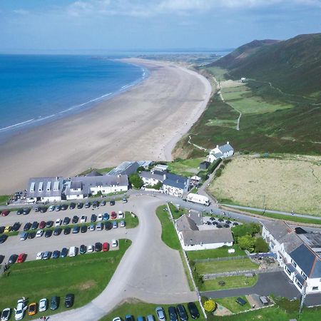 Channel View - 3 Bedroom House - Rhossili Bay オックスウィッチ エクステリア 写真